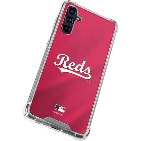 MLB Cincinnati Reds Alternate/Away Jersey Galaxy A54 5G Clear Case