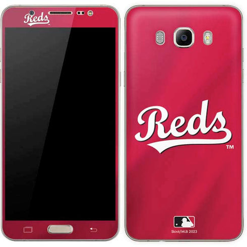 MLB Cincinnati Reds Alternate/Away Jersey Galaxy J7 Skin
