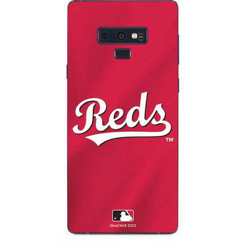 MLB Cincinnati Reds Alternate/Away Jersey Galaxy Note 9 Skin