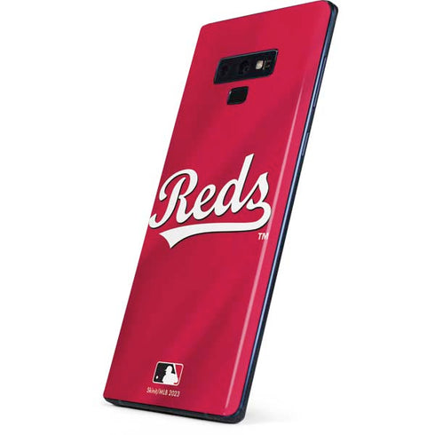 MLB Cincinnati Reds Alternate/Away Jersey Galaxy Note 9 Skin