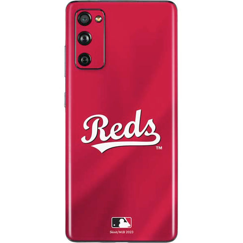 MLB Cincinnati Reds Alternate/Away Jersey Galaxy S20 Fan Edition Skin