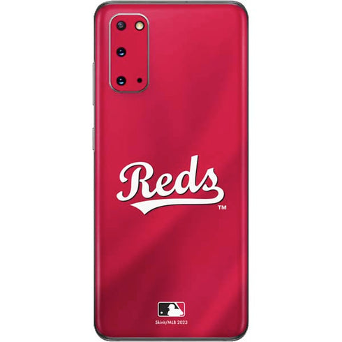 MLB Cincinnati Reds Alternate/Away Jersey Galaxy S20 Skin