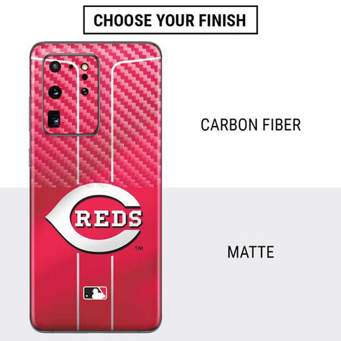 MLB Cincinnati Reds Alternate/Away Jersey Galaxy S20 Ultra 5G Skin