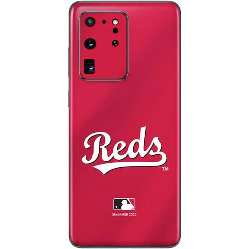 MLB Cincinnati Reds Alternate/Away Jersey Galaxy S20 Ultra 5G Skin