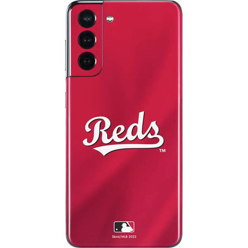 MLB Cincinnati Reds Alternate/Away Jersey Galaxy S21 5G Skin