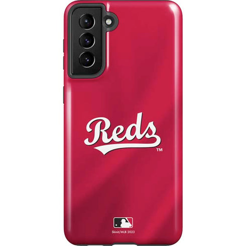 MLB Cincinnati Reds Alternate/Away Jersey Galaxy S21 FE Pro Case