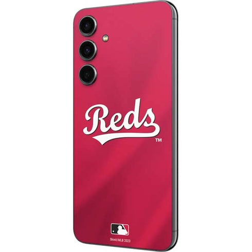 MLB Cincinnati Reds Alternate/Away Jersey Galaxy S23 FE Skin