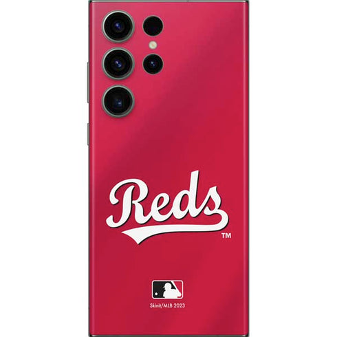 MLB Cincinnati Reds Alternate/Away Jersey Galaxy S23 Ultra Skin