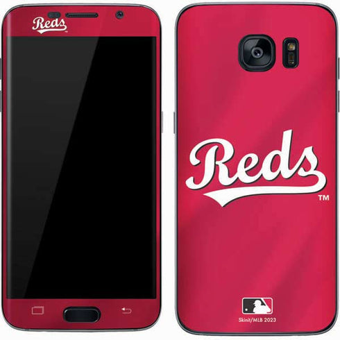 MLB Cincinnati Reds Alternate/Away Jersey Galaxy S7 Skin