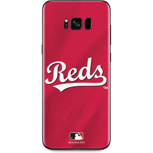 MLB Cincinnati Reds Alternate/Away Jersey Galaxy S8 Plus Skin