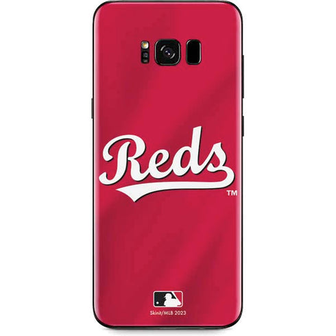 MLB Cincinnati Reds Alternate/Away Jersey Galaxy S8 Skin