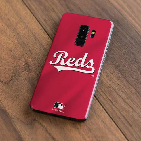 MLB Cincinnati Reds Alternate/Away Jersey Galaxy S9 Plus Skin
