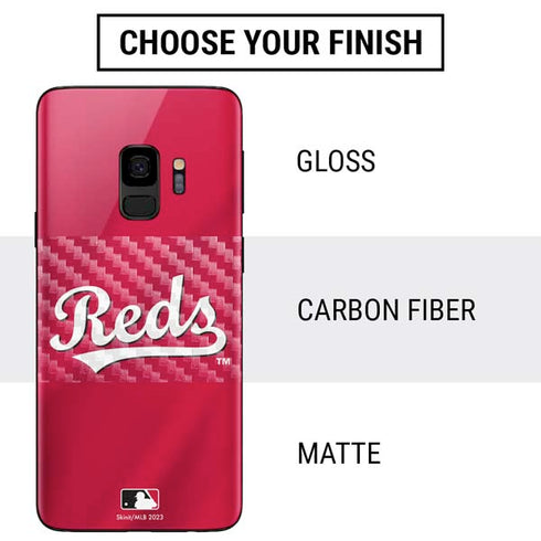 MLB Cincinnati Reds Alternate/Away Jersey Galaxy S9 Skin