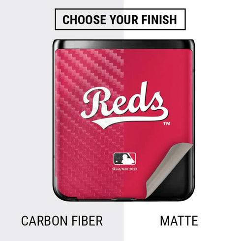 MLB Cincinnati Reds Alternate/Away Jersey Galaxy Z Flip Skin