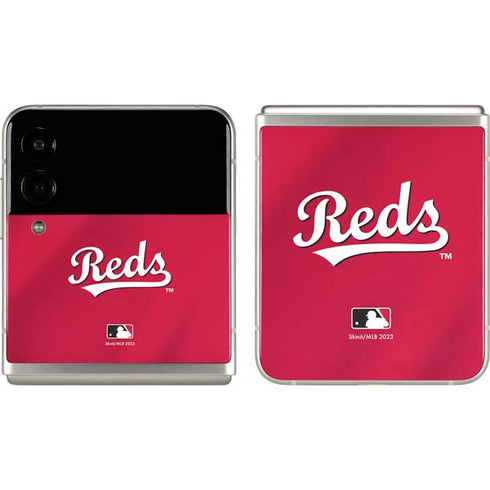 MLB Cincinnati Reds Alternate/Away Jersey Galaxy Z Flip3 5G Skin
