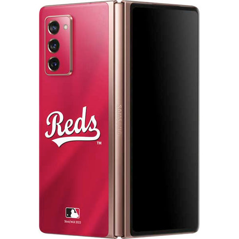 MLB Cincinnati Reds Alternate/Away Jersey Galaxy Z Fold2 5G Skin