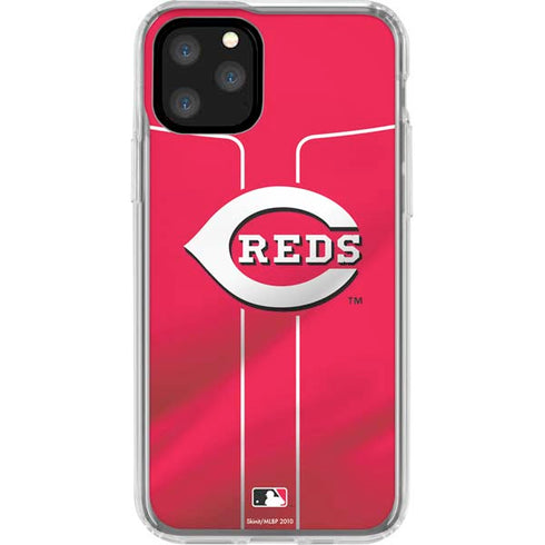 MLB Cincinnati Reds Alternate/Away Jersey iPhone 11 Pro Clear Case