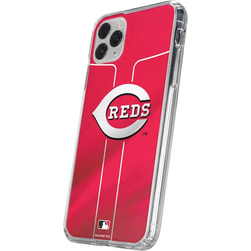 MLB Cincinnati Reds Alternate/Away Jersey iPhone 11 Pro Clear Case