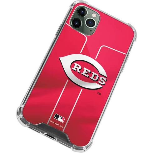 MLB Cincinnati Reds Alternate/Away Jersey iPhone 11 Pro Max Clear Case