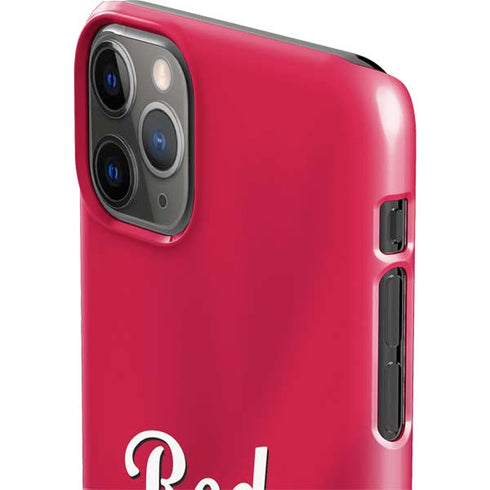 MLB Cincinnati Reds Alternate/Away Jersey iPhone 11 Pro Max Lite Case
