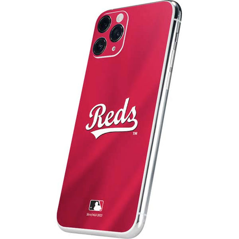 MLB Cincinnati Reds Alternate/Away Jersey iPhone 11 Pro Skin