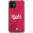 MLB Cincinnati Reds Alternate/Away Jersey iPhone 12 Mini Clear Case