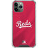 MLB Cincinnati Reds Alternate/Away Jersey iPhone 12 Pro Clear Case