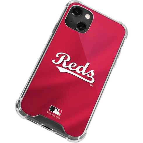 MLB Cincinnati Reds Alternate/Away Jersey iPhone 13 Mini Clear Case