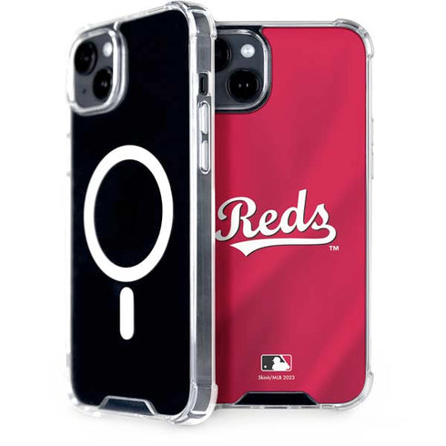 MLB Cincinnati Reds Alternate/Away Jersey iPhone 15 MagSafe Case