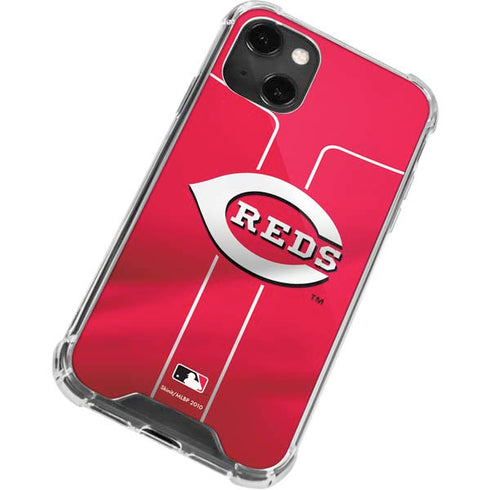 MLB Cincinnati Reds Alternate/Away Jersey iPhone 14 Plus Clear Case