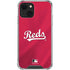 MLB Cincinnati Reds Alternate/Away Jersey iPhone 14 Plus Clear Case