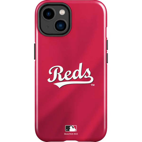 MLB Cincinnati Reds Alternate/Away Jersey iPhone 15 Plus Impact Case