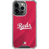 MLB Cincinnati Reds Alternate/Away Jersey iPhone 14 Pro Clear Case