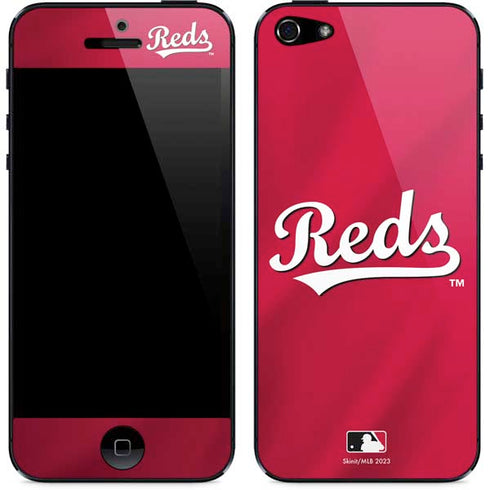 MLB Cincinnati Reds Alternate/Away Jersey iPhone 5/5s/5SE Skin