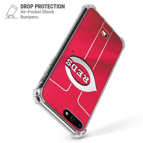 MLB Cincinnati Reds Alternate/Away Jersey iPhone 7/8 Plus Clear Case