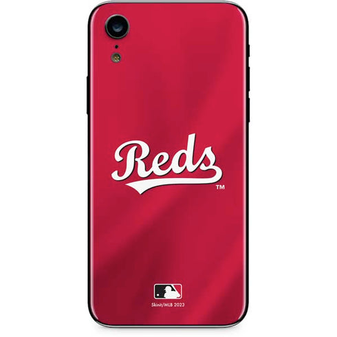 MLB Cincinnati Reds Alternate/Away Jersey iPhone XR Skin