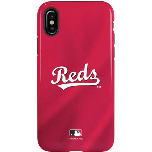 MLB Cincinnati Reds Alternate/Away Jersey iPhone XS Pro Case