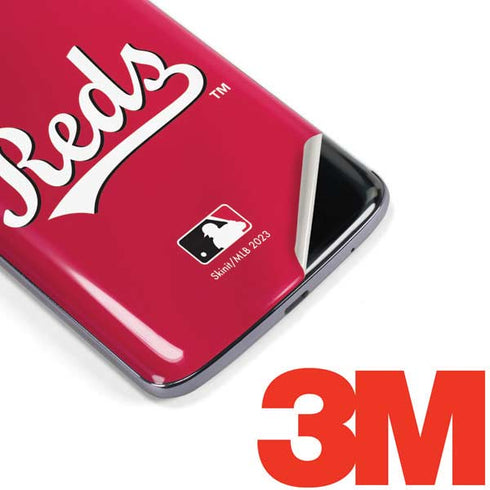 MLB Cincinnati Reds Alternate/Away Jersey Moto E5 Plus Skin
