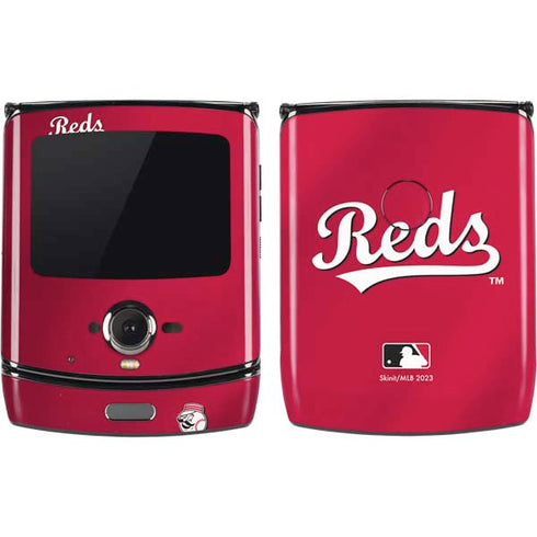 MLB Cincinnati Reds Alternate/Away Jersey Motorola RAZR Skin