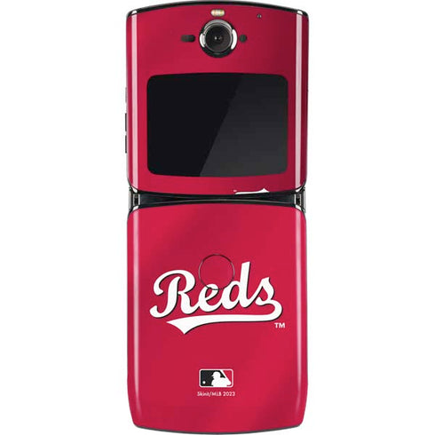 MLB Cincinnati Reds Alternate/Away Jersey Motorola RAZR Skin