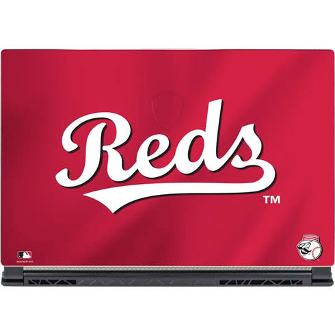 MLB Cincinnati Reds Alternate/Away Jersey MSI GS65 Stealth Laptop Skin