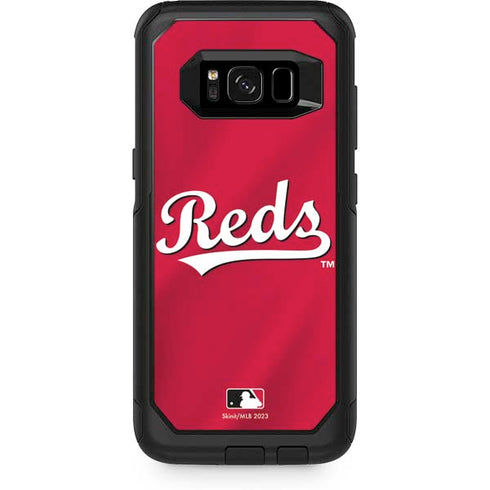 MLB Cincinnati Reds Alternate/Away Jersey Otterbox Commuter Galaxy Skin