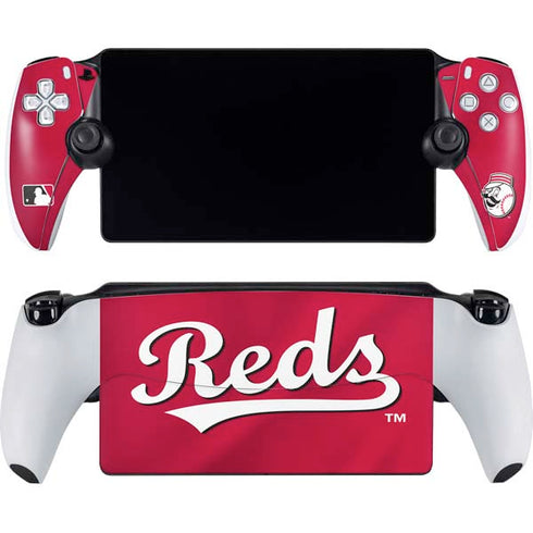 MLB Cincinnati Reds Alternate/Away Jersey PlayStation Portal Remote Player Skin