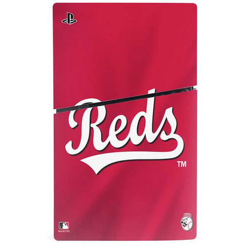 MLB Cincinnati Reds Alternate/Away Jersey PS5 Slim Disk Console Skin