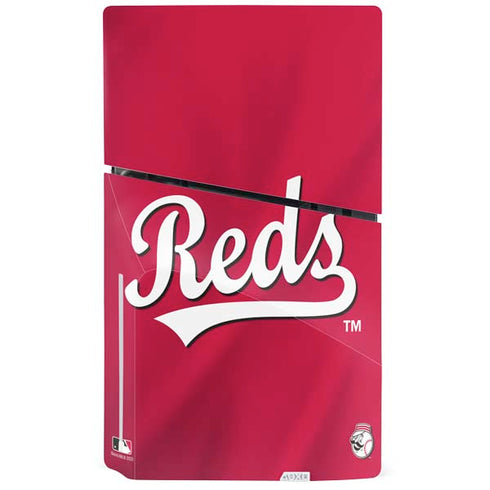 MLB Cincinnati Reds Alternate/Away Jersey PS5 Slim Disk Console Skin