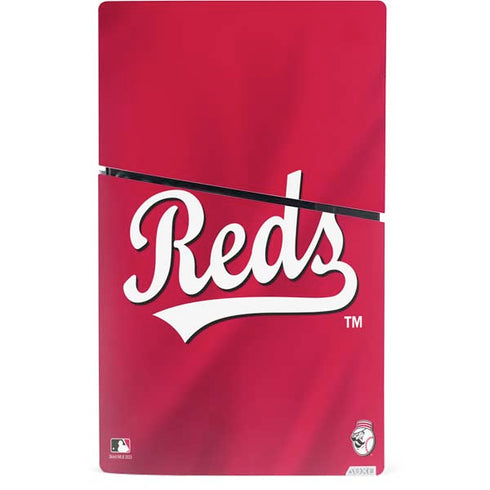MLB Cincinnati Reds Alternate/Away Jersey PS5 Slim Digital Edition Console Skin