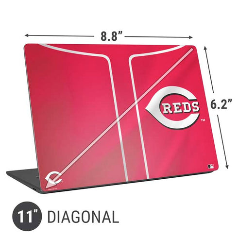 MLB Cincinnati Reds Alternate/Away Jersey Universal Laptop 11in (8.8 x 6.2in) Skin