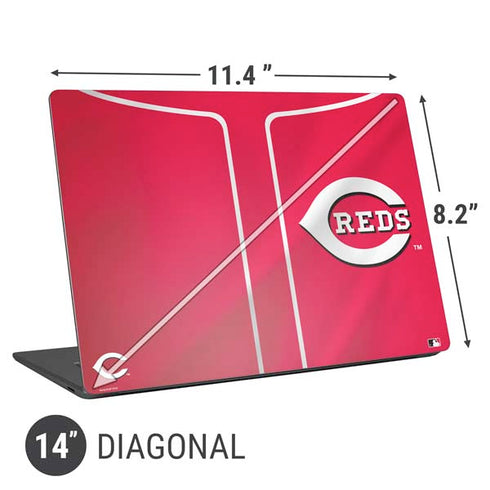 MLB Cincinnati Reds Alternate/Away Jersey Universal Laptop 14in (11.4 x 8.2in) Skin