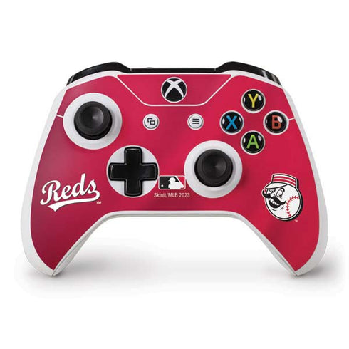 MLB Cincinnati Reds Alternate/Away Jersey Xbox One S Controller Skin