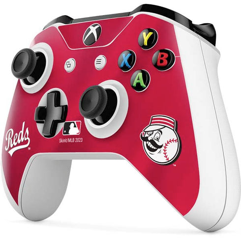 MLB Cincinnati Reds Alternate/Away Jersey Xbox One S Controller Skin